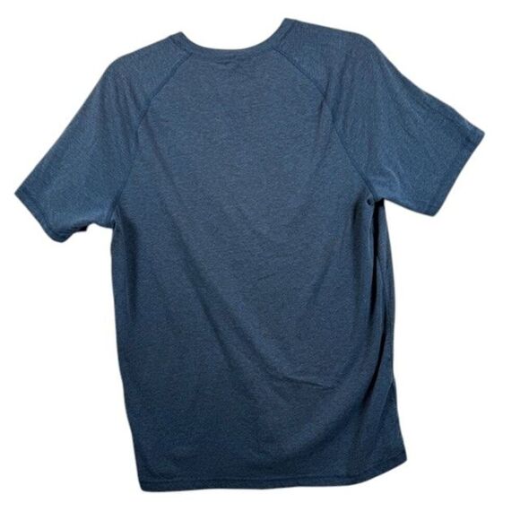 Carhartt Force® Relaxed Fit Short-Sleeve Pocket T-Shirt Light Huron Heather Blue - Picture 4 of 9
